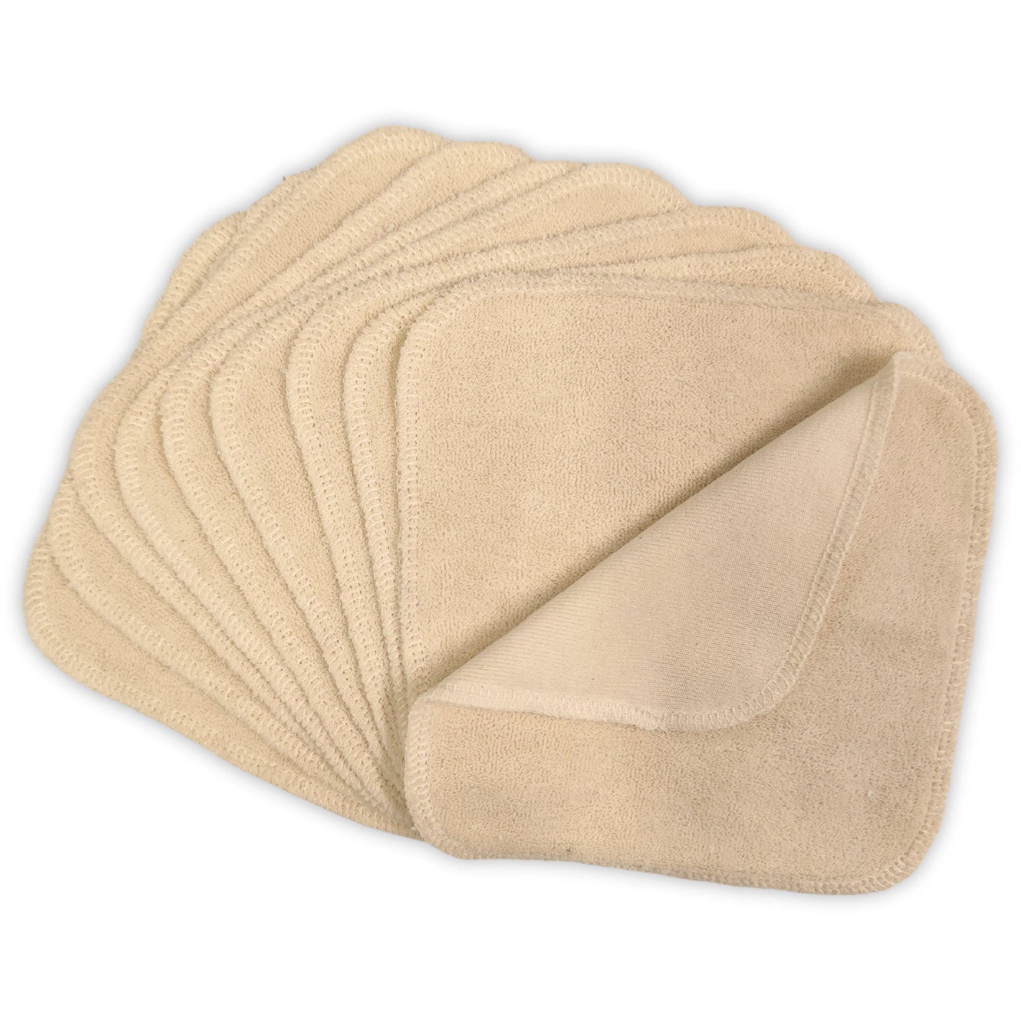 Easypisi Waschlappen | Einlagig aus Frottee-Stoff - 15 x 15cm