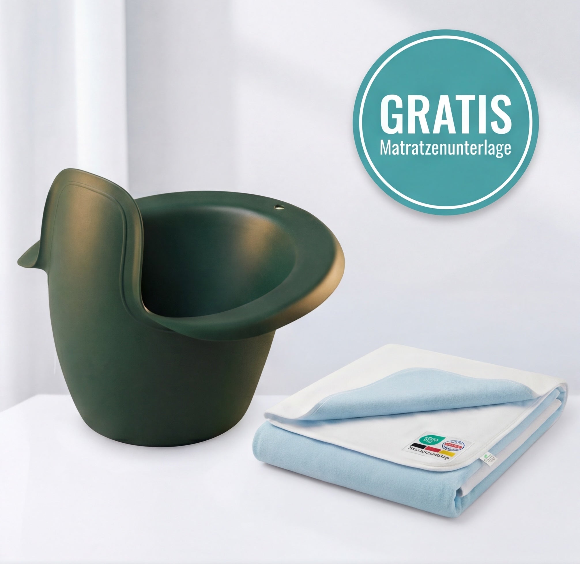 Easypisi Abhaltetöpfchen | Für Babys ab 3 Monaten + Gratis Matratzenunterlage