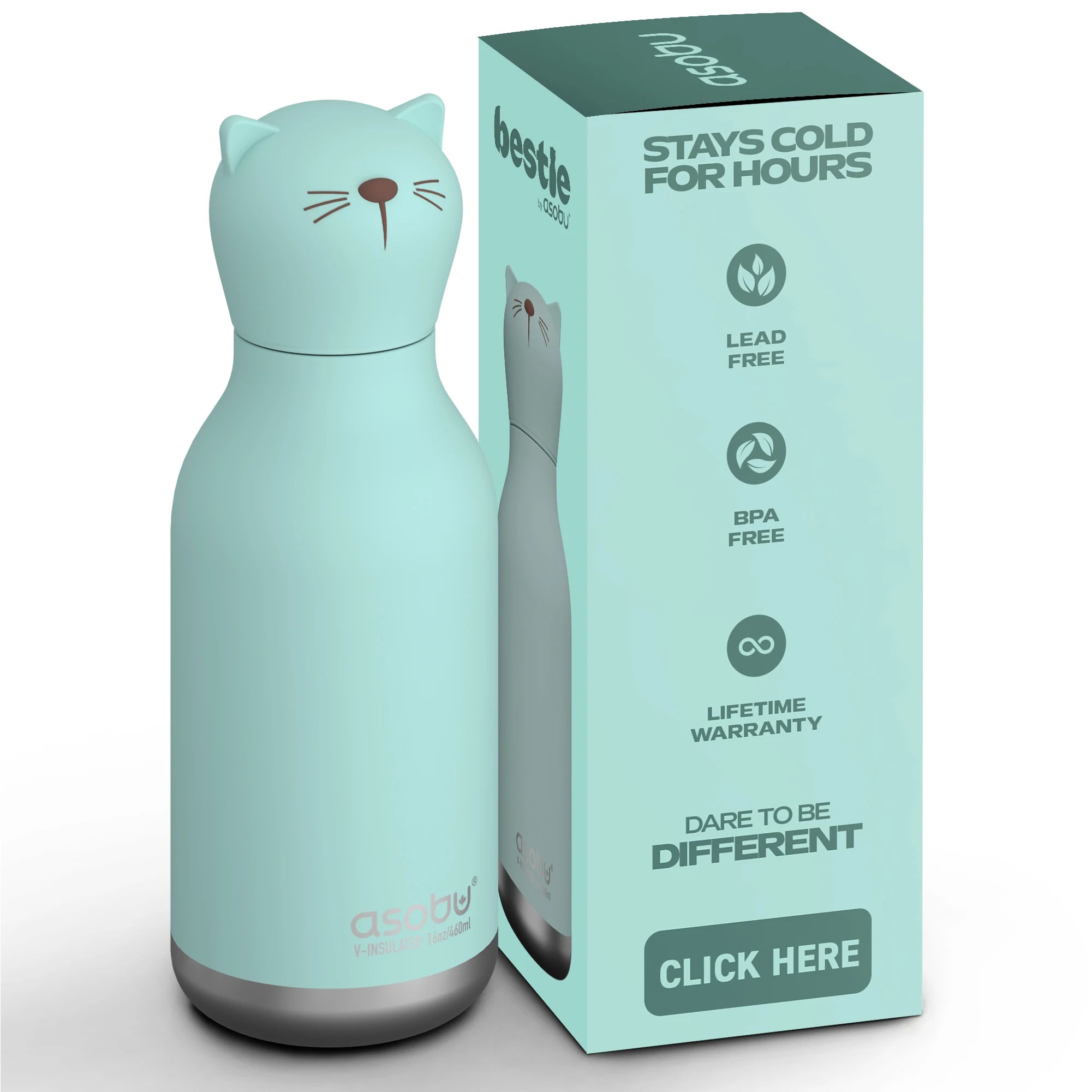 ASOBU Bestie Bottle - KIKI the Cat